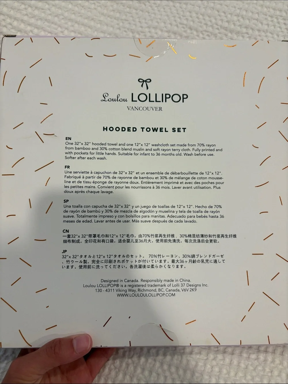 Loulou Lollipop brand new